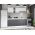 Set Mobila Bucatarie Mina Dual 200 Gri Antracit/Alb C95
