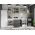 Set Mobila Bucatarie Mina Dual 200 Gri Antracit/Alb C95
