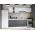 Set Mobila Bucatarie Mina Dual 240 Gri Antracit/Alb C100