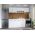 Set Mobila Bucatarie Mina Pure 220 Alb C49