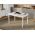 Pachet Mobila Canapea Maroc Gri Deschis + Masa Grand Alba + 4 Scaune Grand Gri Inchis