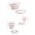 Set cosuri, Fremont, CMSRS1, Plastic, Roz