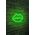 Decoratiune luminoasa LED, Lips, Benzi flexibile de neon, DC 12 V, Verde