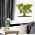 Decoratiune de perete, Tree 2, 100% MDF/MOSS (grosime: 6 mm), Dimensiune: 71 x 1 x 59 cm, Verde/Maro