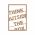 Decoratiune de perete, Think Outside The Box, Metal, 50 x 70 cm, Cupru