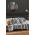 Cuvertura de pat, Merlin - Light Grey, Viaden, Bumbac