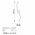 Aplica de perete, Fresno, 119FRS1111, Metal, Auriu