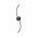 Aplica de perete, Fresno, 119FRS1112, Metal, Negru
