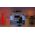 Lampadar, Curlux, 395NGR1102, Corp din aluminiu, 120 cm, Invelis electrostatic, Rosu