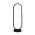 Lampa de masa, Curlux, 509CRL1116, Aluminiu, Alb