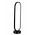 Lampa de masa, Curlux, 509CRL1116, Aluminiu, Alb