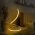 Lampa de masa, Fresno, 119FRS1412, Metal, Auriu
