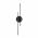 Aplica de perete, Fresno, 119FRS1110, Metal, Negru