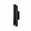 Aplica de perete, Fulgor, 942FLG1276, Metal, Negru/Auriu