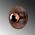 Aplica de perete, Fulgor, 942FLG1873, Metal, Cupru