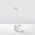 Lampa de masa, Fresno, 119FRS1419, Metal, Alb