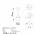 Lampa de masa, Fresno, 119FRS1419, Metal, Alb