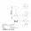 Lampa de masa, Fresno, 119FRS1425, Metal, Alb