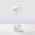 Lampa de masa, Fresno, 119FRS1425, Metal, Alb