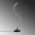 Lampa de masa, Fresno, 119FRS1413, Metal, Negru