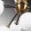 Lustra, Fulgor, 942FLG1271, Metal, Negru