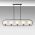 Lustra, Fulgor, 942FLG1139, Metal, Negru / Crem