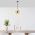 Lustra, Fulgor, 942FLG1271, Metal, Negru