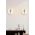Aplica de perete, FullHouse, 390FLH2114, Half Sphere Sconce , Alb