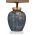 Lampa de masa, Hmy Design, 687HMY1589, Metal, Albastru/Maro