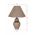 Lampa de masa, Hmy Design, 687HMY1590, Metal, Gri / Auriu