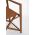 Scaun de gradina pliabil Taylor, Bizzotto, 48 x 56 x 86 cm, aluminiu/textilena 2x1, maro pecan
