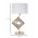 Lampa de masa Move, Mauro Ferretti, Ø30 x 56 cm, 1 x E27, 40W, fier/textil, auriu/alb