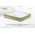 Pat matrimonial, Stockholm, Buttons E, 140x200 cm, saltea tip Pocket, topper memory, Verde
