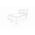 Pat matrimonial, Stockholm, Dots E, 160x200 cm, saltea tip Pocket, topper memory, Turcoaz