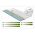 Topper saltea Aloe Vera Therapy Memory Arctic Gel 7 zone de confort, Green Future, 160x190 cm
