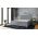 Pat matrimonial, Stockholm, Chester E, 160x200 cm, saltea tip Pocket, topper memory, Gri