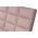 Pat matrimonial, Stockholm, Cubic E, 160x200 cm, saltea tip Pocket, topper memory, Roz pudra