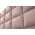 Pat matrimonial, Stockholm, Cubic E, 160x200 cm, saltea tip Pocket, topper memory, Roz pudra