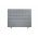 Pat matrimonial, Stockholm, Buttons E, 180x200 cm, saltea tip Pocket, topper memory, Gri