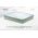 Pat matrimonial, Stockholm, Classic E, 180x200 cm, saltea tip Pocket, topper memory, Mint