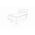 Pat matrimonial, Stockholm, Classic E, 180x200 cm, saltea tip Pocket, topper memory, Mint