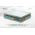 Pat matrimonial, Stockholm, Classic E, 180x200 cm, saltea tip Pocket, topper memory, Mint