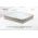 Pat matrimonial, Stockholm, Dots E, 180x200 cm, saltea tip Pocket, topper memory, Taupe