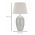 Lampa de masa Wave, Mauro Ferretti, 1x E27, 40W, 35x65 cm, polirasina/fier/textil, auriu/alb