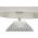 Lampa de masa Wave, Mauro Ferretti, 1x E27, 40W, 35x65 cm, polirasina/fier/textil, auriu/alb