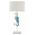 Lampa de masa Sea Horse, Mauro Ferretti, 1x E27, 40W, 30.5x66.5 cm, polirasina/fier/textil, multicolor