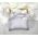 Pilota Alcam Blanche, microfibra matlasata, 220X240 cm, 350g/mp