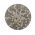 Scaun pentru gradina Siena Mosaic, Decoris, 46 x 39 x 92 cm, pliabil, fier/ceramica, maro