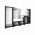 Set Hol Como V1, Antracit/Alb, L 300 cm