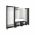 Set Hol Como V2, Antracit/Alb, L 230 cm